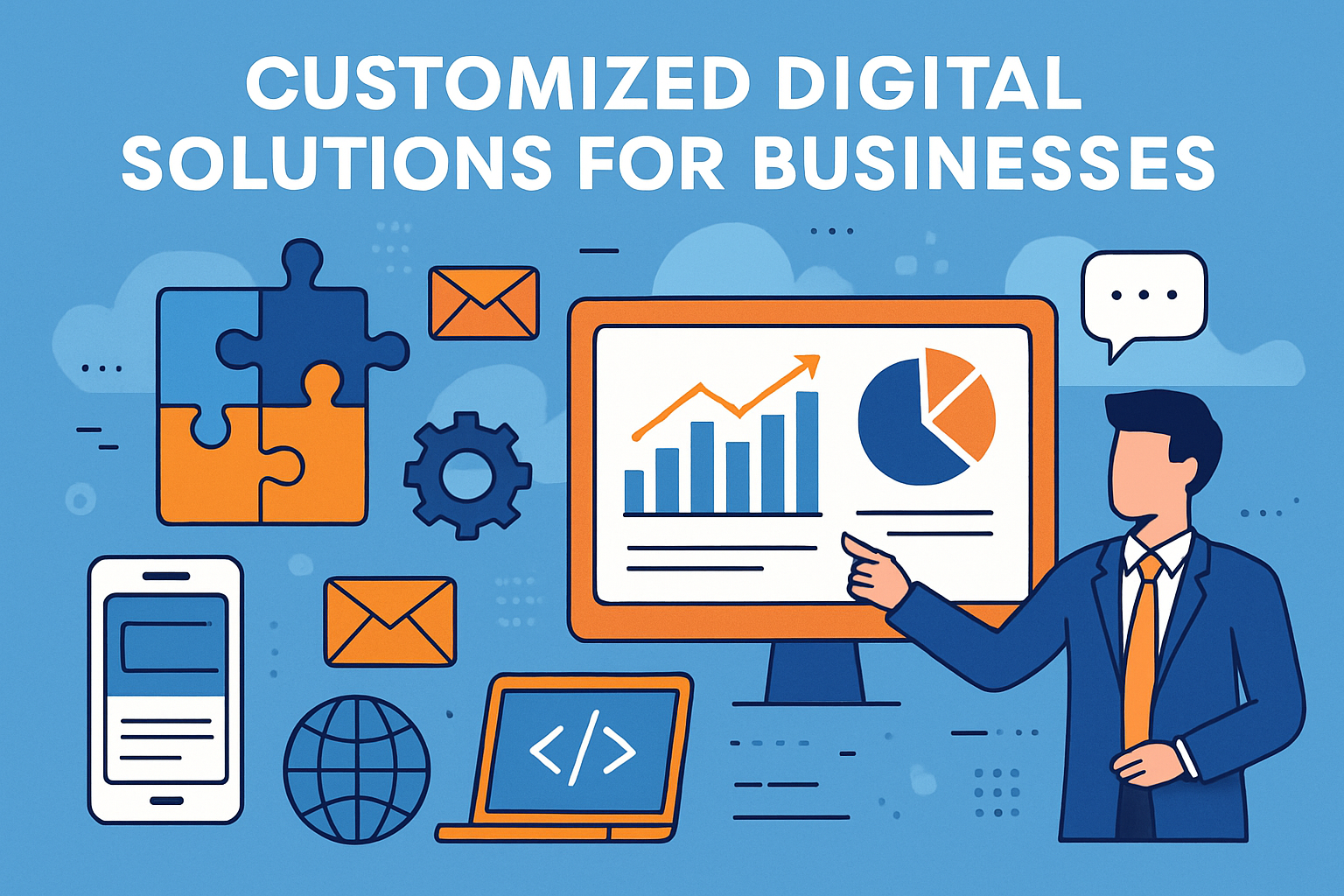 Customized digital solutions for businesses